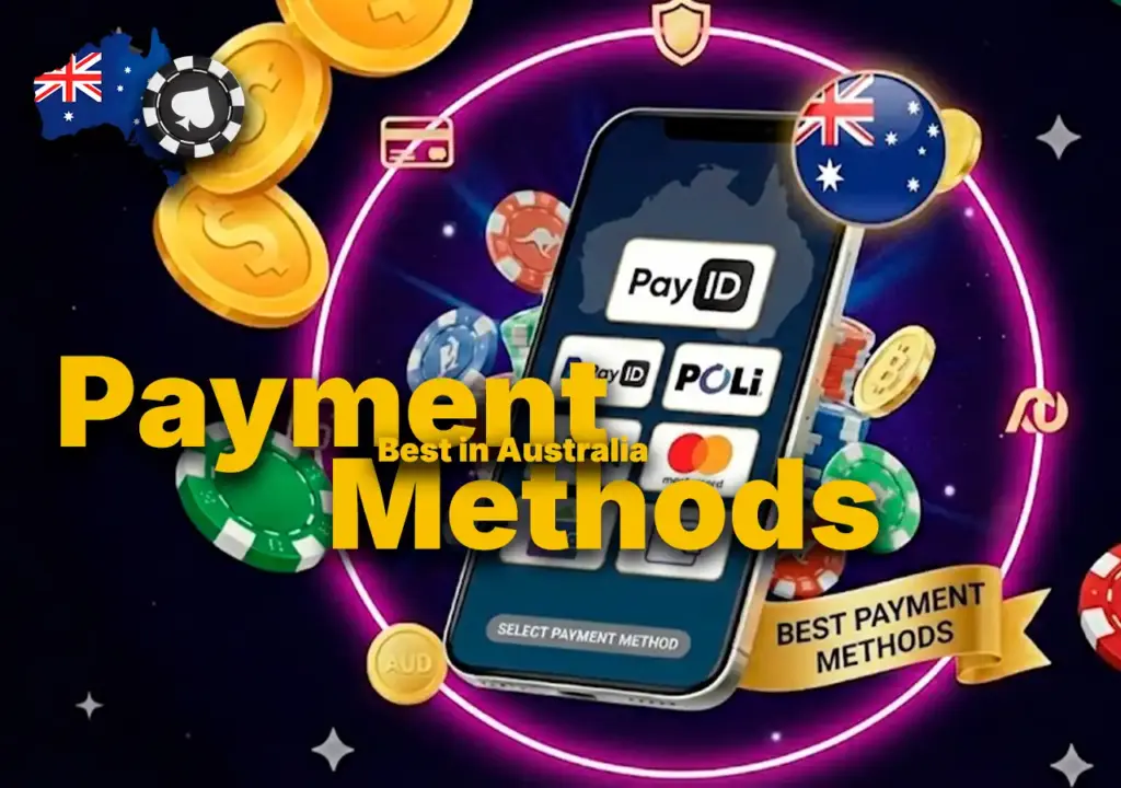 Best online casinos in Australia by payment methods