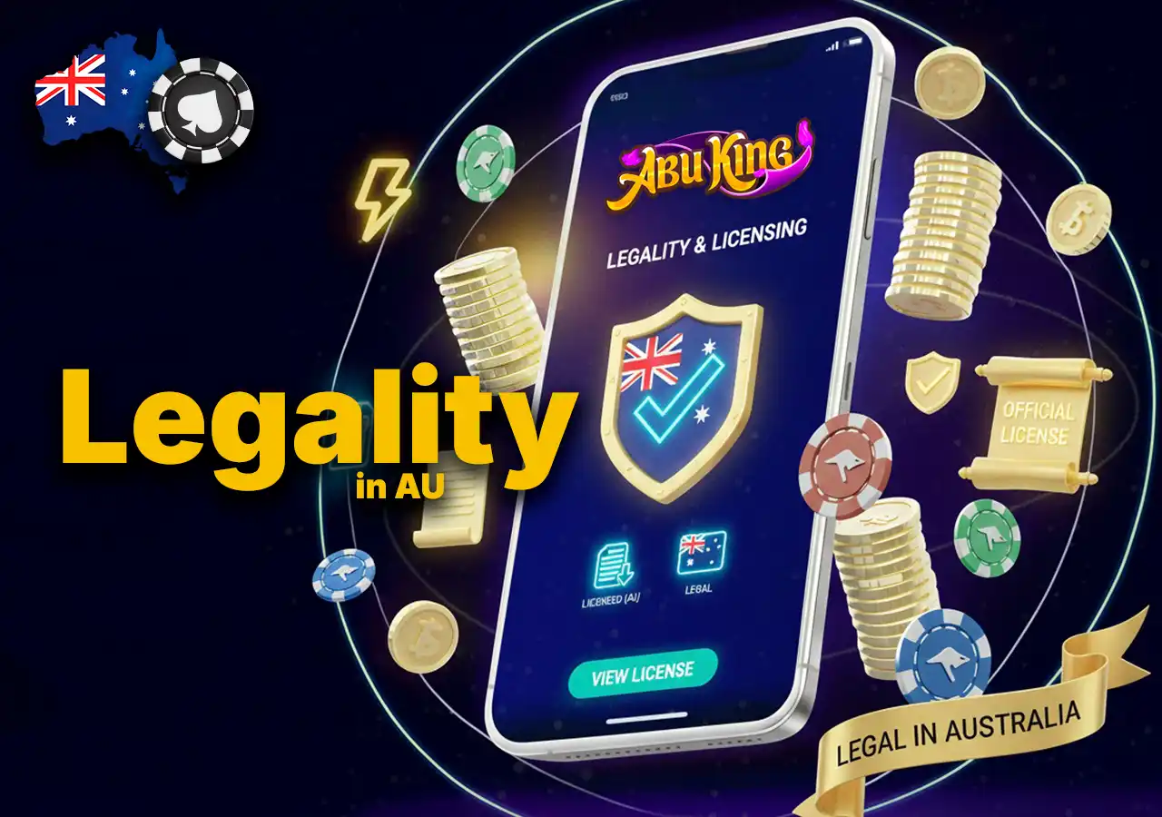 Legality & Licensing in Australia for AbuKing Casino